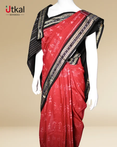 Khandua Silk Ikat Saree.