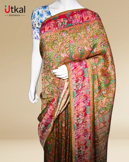 Intricate Embroidery Saree.